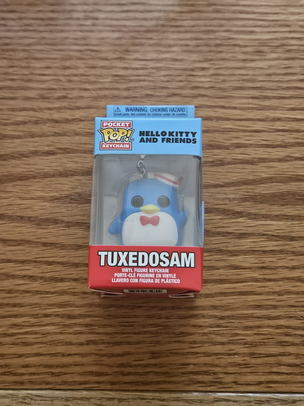 Funko Tuxedosam Pocket Pop! Keychain - Blue, White, Red